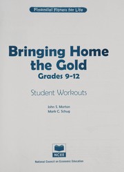 Front cover of Bringing home the gold, grades 9-12 by Morton, John S.