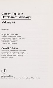 Front cover of Current Topics in Developmental Biology, 46 by Roger A. Pedersen