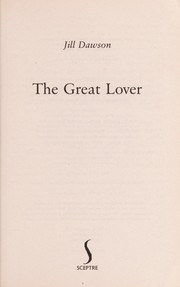 Cover of The great lover by Jill Dawson