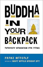 Cover of Buddha in your backpack by Franz Metcalf
