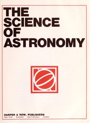 Front cover of The Science of astronomy by Unknown