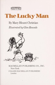 Cover of The lucky man by Mary Blount Christian