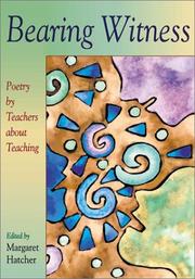 Front cover of Bearing Witness by Margaret Hatcher