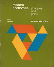 Front cover of Modern economics by Kelvin Lancaster