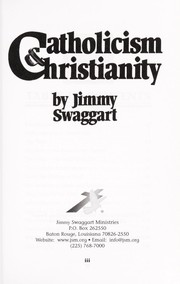 Front cover of Catholicism & Christianity by Jimmy Swaggart