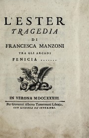 Cover of L'Ester by Francesca Manzoni