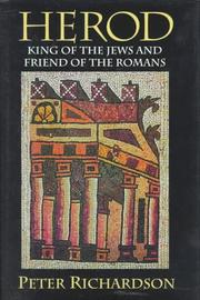 Cover of Herod by Richardson, Peter