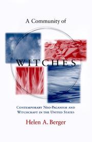 Cover of A community of witches by Helen A. Berger