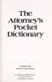 Front cover of The Canadian law dictionary by R. S. Vasan