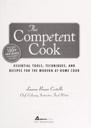 Cover of The competent cook by Lauren Braun Costello