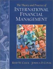 Cover of The Theory and Practice of International Financial Management (Prentice Hall Finance Series) by Reid W. Click