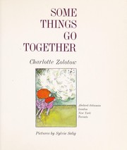 Cover of Some things go together by Charlotte Zolotow