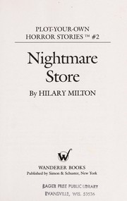 Cover of Nightmare store by Hilary H. Milton