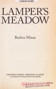 Front cover of Lamper's meadow by Barbra Goodyear Minar