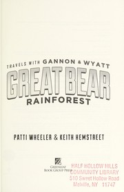 Front cover of Travels with Gannon & Wyatt by Patti Wheeler