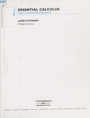 Cover of Essential calculus by James Stewart