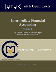 Cover of Intermediate Financial Accounting by Glenn Arnold