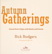 Cover of Autumn gatherings by Rick Rodgers
