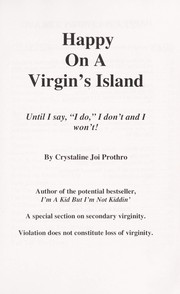Front cover of Happy as a Virgin's Island by Crystaline Joi Prothro