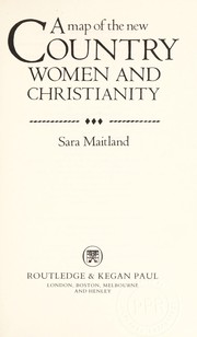 Front cover of A map of the new country by Sara Maitland