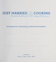 Front cover of Just married & cooking by Brooke Parkhurst