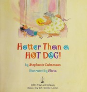 Front cover of Hotter than a hot dog! by Stephanie Calmenson