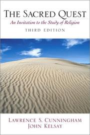 Front cover of The sacred quest by Lawrence S. Cunningham