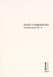 Front cover of Man's companions by Joanna Ruocco