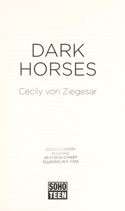 Front cover of Dark horses by Cecily von Ziegesar