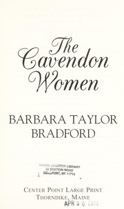 Front cover of The Cavendon women by Barbara Taylor Bradford