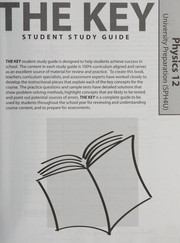 Front cover of Physics 12, university preparation (SPH4U) by Lloyd Barker