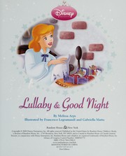 Front cover of Lullaby & good night by Melissa Arps
