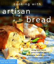 Cover of Cooking with artisan bread by Gwenyth Bassetti