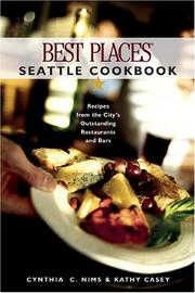 Cover of Best Places Seattle Cookbook by Cynthia C. Nims