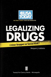 Cover of Legalizing drugs by Margaret J. Goldstein