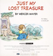 Cover of Just my lost treasure by Mercer Mayer