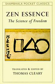 Cover of Zen Essence by Thomas Cleary