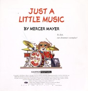 Front cover of Just a little music by Mercer Mayer