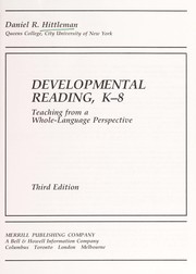 Cover of Developmental reading, K-8 by Daniel R. Hittleman