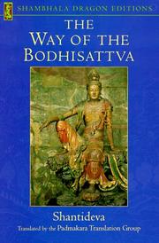 Cover of Bodhicaryavatāra by Śāntideva