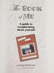 Cover of The book of me by Angie Pedersen
