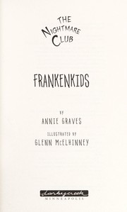 Front cover of Frankenkids by Annie Graves