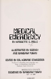 Front cover of Medical emergency by Harriette Sheffer Abels