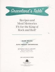 Cover of Graceland's table by Ellen Rolfes