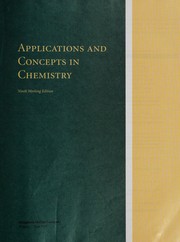 Front cover of Applications and Concepts in Chemistry by FURSTENAU