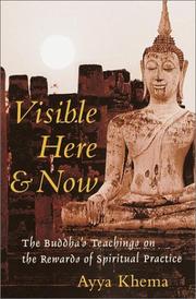 Cover of Visible here and now by Ayya Khema