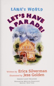 Cover of Let's have a parade by Erica Silverman