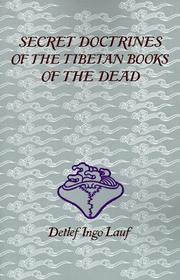 Cover of Secret Doctrines of the Tibetan Book of Dead by Detlef Ingo Lauf
