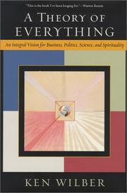 Front cover of A Theory of Everything by Ken Wilber