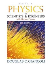 Front cover of Physics for Scientists and Engineers with Modern Physics by Douglas C. Giancoli